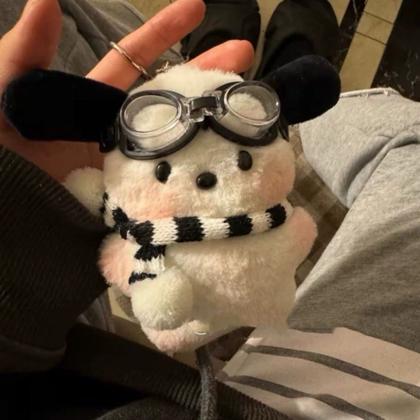 飞行员小狗挂件